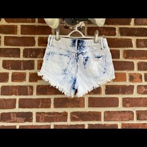 Letter to Juliet bleached shorts